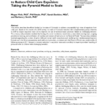 One State's Systems Change Efforts to Reduce Child Care Expulsion: Taking the Pyramid Model to Scale report cover